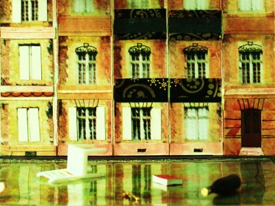 Flooded street