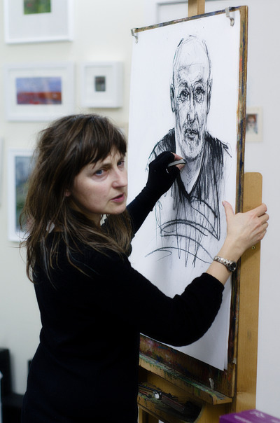 Portrait in studio